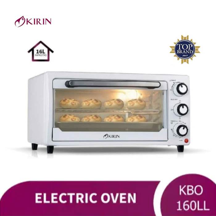 Kirin KBO-160LL Oven Listrik Low Watt With Lamp